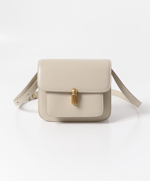 URBAN RESEARCH ROSSO（アーバンリサーチロッソ）の「LUMEN　CLEF BAG（ショルダーバッグ・レディース・cremabeige/softblack・FREE）」の16枚目の写真