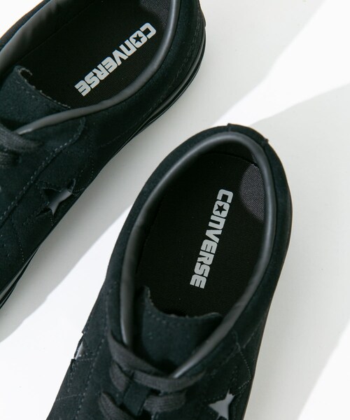 URBAN RESEARCH Sonny Label（アーバンリサーチサニーレーベル）の「CONVERSE　ワンスター スエード（スニーカー・メンズ・ブラック・7.5/8/8.5/9）」の3枚目の写真