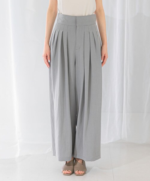 URBAN RESEARCH ROSSO（アーバンリサーチロッソ）の「ライトタックパンツ（その他パンツ・レディース・L.GRAY/OFF WHITE・36/38）」の22枚目の写真