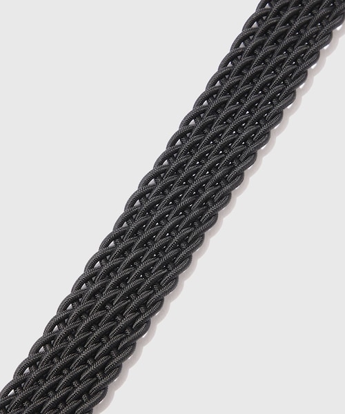 ADAM ET ROPE'（アダムエロペ）の「【LAIGLON/レグロン】LAIGLONメッシュベルト（ベルト・メンズ・ブラック・L/M/S/XL）」の9枚目の写真