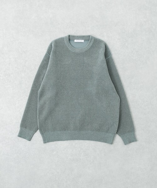 URBAN RESEARCH（アーバンリサーチ）の「モールニットプルオーバー（ニット/セーター・メンズ・IVORY/S.GREEN/GRAY/BLACK・M/L）」の6枚目の写真