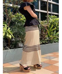 dazzlin | キャッチーポイントクロシェスカート(スカート)