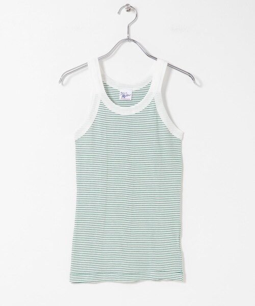 URBAN RESEARCH Sonny Label（アーバンリサーチサニーレーベル）の「Miller　パネルリブアスレチックタンクトップ（タンクトップ・レディース・30BLU-W2/31WHT-GN/50BLK-W3/52GRY-BB・One）」の6枚目の写真