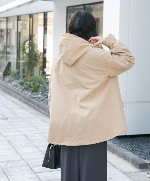 ITEMS URBANRESEARCH（アイテムズ アーバンリサーチ）の「キルトライナー付きマウンテンパーカー（その他アウター・レディース・KHK/BLK/BEG・FREE）」の18枚目の写真