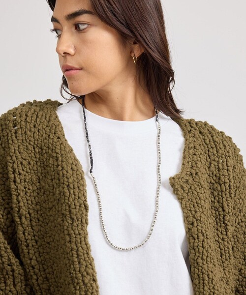 Saturdays NYC(サタデーズ ニューヨークシティ )の「MIKIA x Saturdays NYC Navajo Pearl(ネックレス・レディース・シルバー・F)」の12枚目の写真