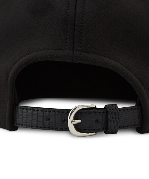 ADAM ET ROPE'(アダムエロペ)の「【SOLARIS&Co./ソラリス】NAUGHTY BOY - SUEDE 6PANEL CAP(キャップ・メンズ・ブラック・F)」の7枚目の写真