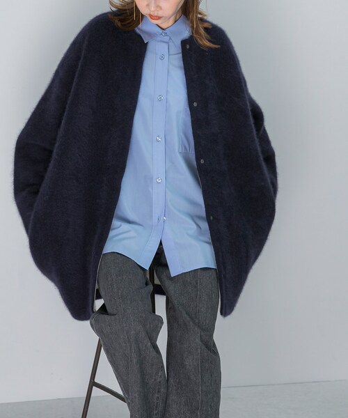 URBAN RESEARCH ROSSO（アーバンリサーチロッソ）の「『別注』ELENDEEK×ROSSO　CN RACCOON MIX WCD（カーディガン/ボレロ・レディース・D.MIX/L.MIX・1/2）」の20枚目の写真