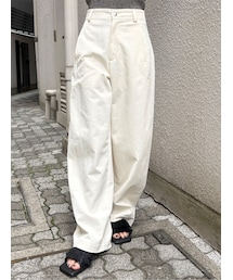 MURUA | ベーシックバレルレッグパンツ(その他パンツ)