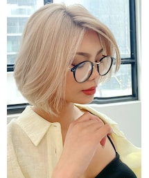 GYDA | メタルテンプルボストンサングラス(サングラス)