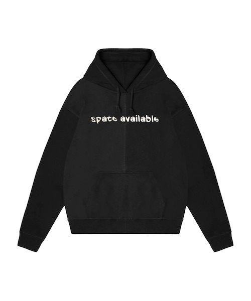 bonjour records(ボンジュールレコーズ)の「Space Available/スペースアヴェイラブル Radical Logo Hoodie(パーカー・レディース・ブラック・L/M/XL)」の2枚目の写真