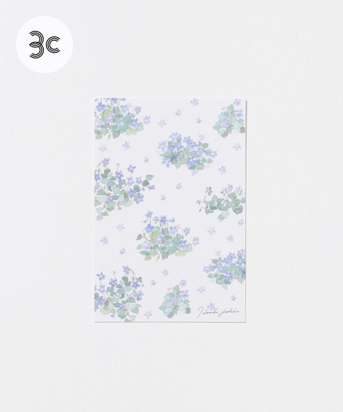 URBAN RESEARCH（アーバンリサーチ）の「はるかぜ染色工房　ポストカード（その他雑貨・メンズ・スズラン/野葡萄/カモミール/ミモザの花束/アネモネの花束/オリーブ/スミレ/ミモザグレー・-）」の7枚目の写真