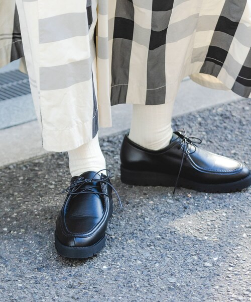 RODE SKO（ロデスコ）の「『MADE IN JAPAN』3センチレースアップシューズ（その他シューズ・レディース・BLACK・36/37/38）」の5枚目の写真