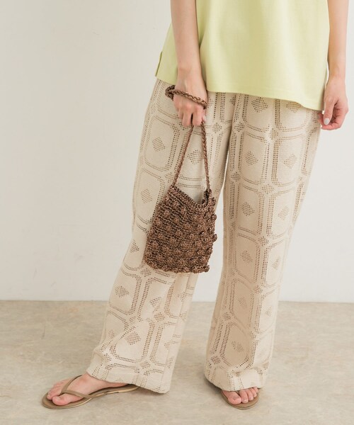 URBAN RESEARCH DOORS（アーバンリサーチドアーズ）の「メタリックヤーンショルダーバッグ（ショルダーバッグ・レディース・BLACK/BRONZE・one）」の9枚目の写真