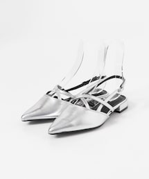 SENSE OF PLACE by URBAN RESEARCH | ポインテッドクロスベルトミュール(その他シューズ)