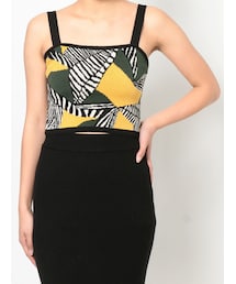 EVRIS | ジャガードキャミニット【セットアップ着用可能】(キャミソール)