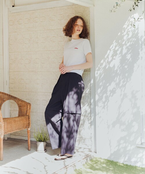 URBAN RESEARCH(アーバンリサーチ)の「『吸水速乾/UVカット』『別注』THOUSAND MILE×URBAN RESEARCH DETACHABLE PANTS(その他パンツ・レディース・BLACK/NAVYSTRIPE・M/L)」の16枚目の写真