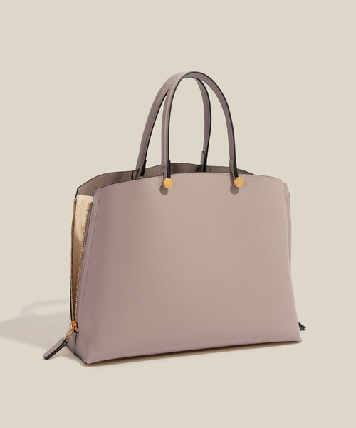 ROPE'（ロペ）の「【E'POR】Y BAG Medium【軽量】（トートバッグ・レディース・グレー/パープル・F）」の2枚目の写真