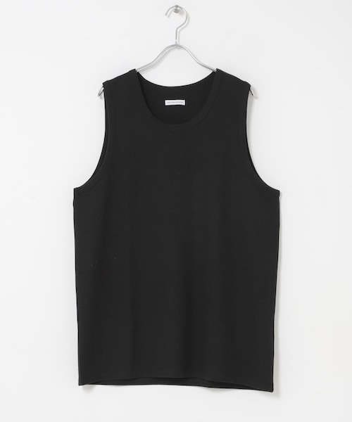 URBAN RESEARCH DOORS（アーバンリサーチドアーズ）の「吸水速乾ワッフルタンクトップ（タンクトップ・メンズ・WHITE/BLACK・M/L）」の2枚目の写真