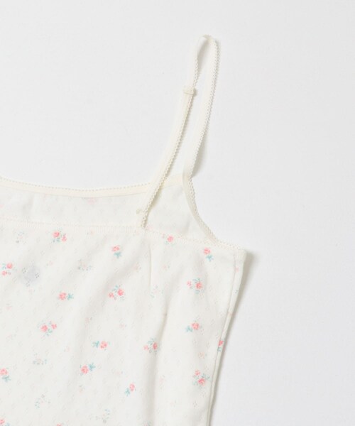 URBAN RESEARCH DOORS（アーバンリサーチドアーズ）の「PETIT BATEAU　VEST TOP（キャミソール・レディース・ROSES・S）」の5枚目の写真