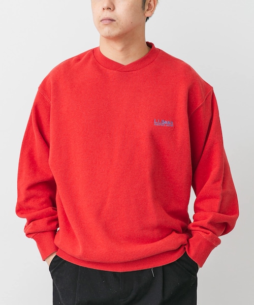 URBAN RESEARCH DOORS（アーバンリサーチドアーズ）の「L.L.Bean JAPAN EDITION　SMITHFIELD CREWNECK SWEAT（スウェット・メンズ・NATURAL/NIGHT/BIRCH/ESPRESSO/TOP NAVY/CRIMSON・M/L/XL）」の6枚目の写真
