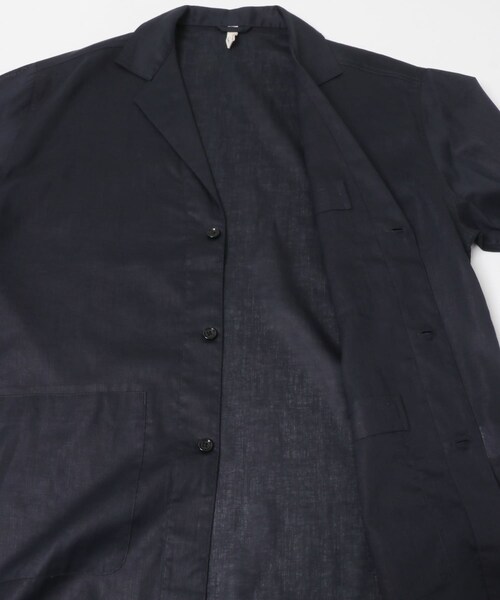 URBAN RESEARCH DOORS(アーバンリサーチドアーズ)の「RA/LYO Sheer Shirts Jacket(テーラードジャケット・メンズ・NAVY/BLACK・M/L)」の16枚目の写真
