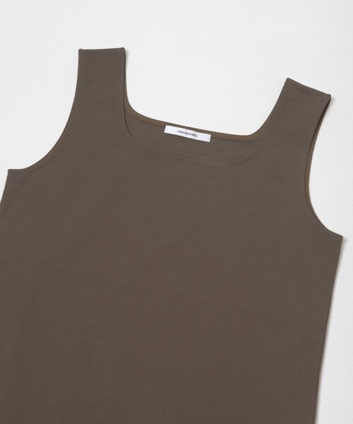 URBAN RESEARCH（アーバンリサーチ）の「スクエアネックタンクトップ（タンクトップ・レディース・WHITE/BLACK/BROWN・Free）」の10枚目の写真