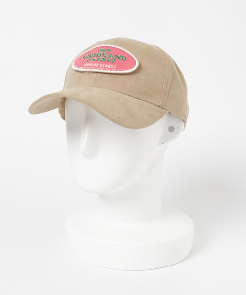 THE GOODLAND MARKET（ザグッドランドマーケット）の「ザ グッドランド マーケット　RE-WAPPEN CAP（キャップ・メンズ・SUMI×OFF/BE×PK/KHAKI/GREEN/CAMEL/GY×YE/L.GREEN/PK×GY/GY×PK/BR×PK/BK×OFF/WH×PK/BK×YE・FREE）」の3枚目の写真
