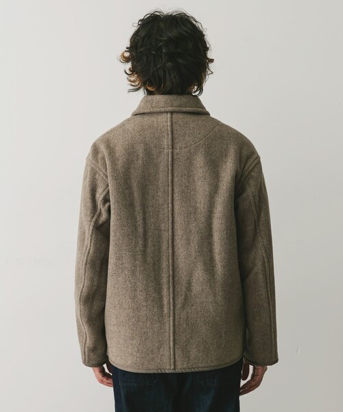 URBAN RESEARCH DOORS(アーバンリサーチドアーズ)の「DANTON COVERALLS JACKET(カバーオール・メンズ・H.BEIGE/NAVY/M.GREY/BLACK・38/40/42)」の16枚目の写真