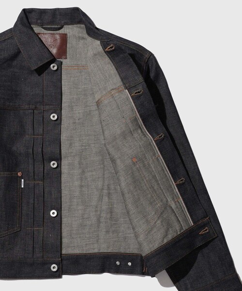 ADAM ET ROPE'(アダムエロペ)の「【SUGARHILL/シュガーヒル】MODERN DENIM JACKET(デニムジャケット・メンズ・ネイビー・2/3)」の10枚目の写真