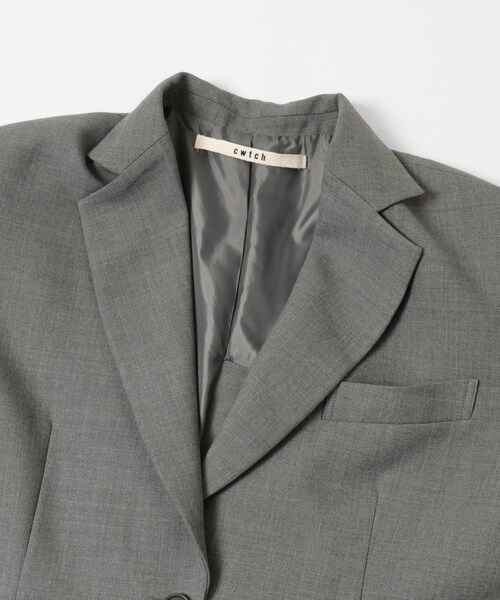 THE GOODLAND MARKET（ザグッドランドマーケット）の「cwtch　WOOL TAILOR JACKET（その他アウター・レディース・GRAY/CHARCOAL・Free）」の12枚目の写真