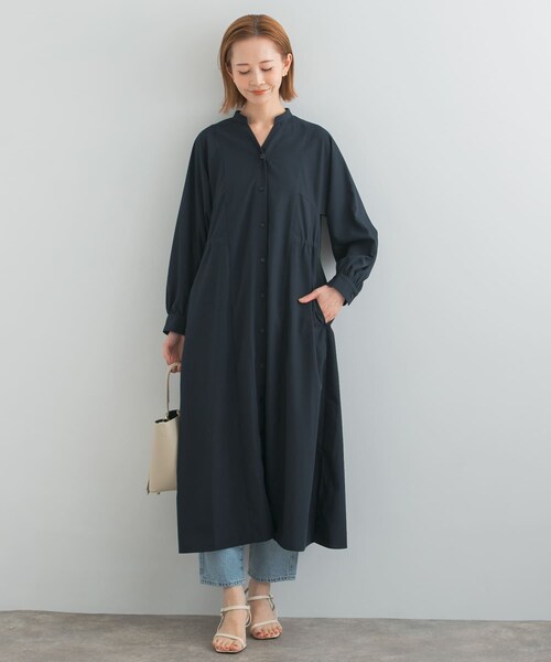 URBAN RESEARCH ROSSO（アーバンリサーチロッソ）の「パネルデザインシャツワンピース（ワンピース・レディース・MINT/STRIPE/NAVY・FREE）」の16枚目の写真