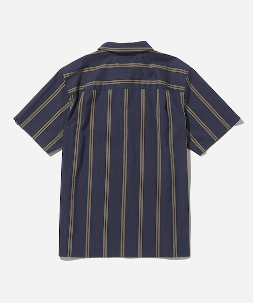 Saturdays NYC（サタデーズ ニューヨークシティ ）の「Bruce Stripe SS Shirt（シャツ/ブラウス・メンズ・ホワイト/レッド/ネイビー・M/L/XL/XS/S）」の17枚目の写真