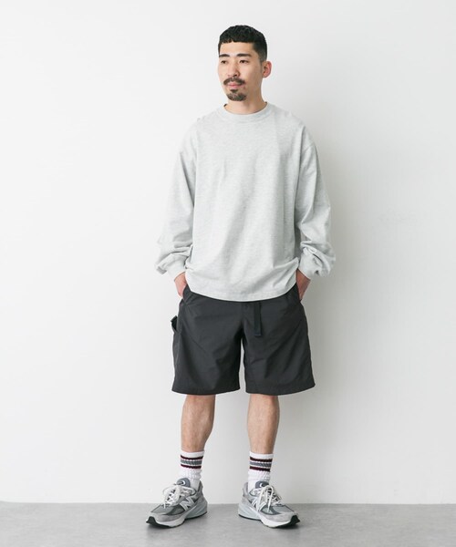 URBAN RESEARCH DOORS（アーバンリサーチドアーズ）の「『別注』BURLAP OUTFITTER×DOORS　Supplex Nylon Shorts（その他パンツ・メンズ・BRINDLE/BLACK/RAVEN・M/L）」の21枚目の写真