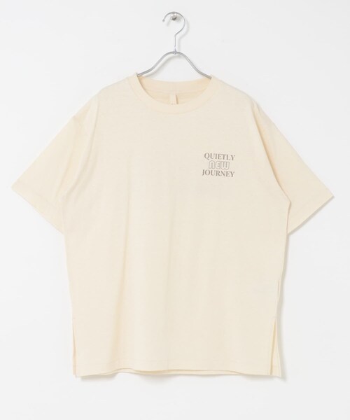 URBAN RESEARCH DOORS(アーバンリサーチドアーズ)の「Printed Loose T-shirts(Tシャツ/カットソー・レディース・NATURAL/TAN・Free)」の14枚目の写真