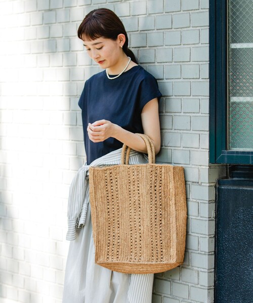 URBAN RESEARCH（アーバンリサーチ）の「CAMALYA　MILANA（かごバッグ・レディース・The/Sangria・-）」の9枚目の写真