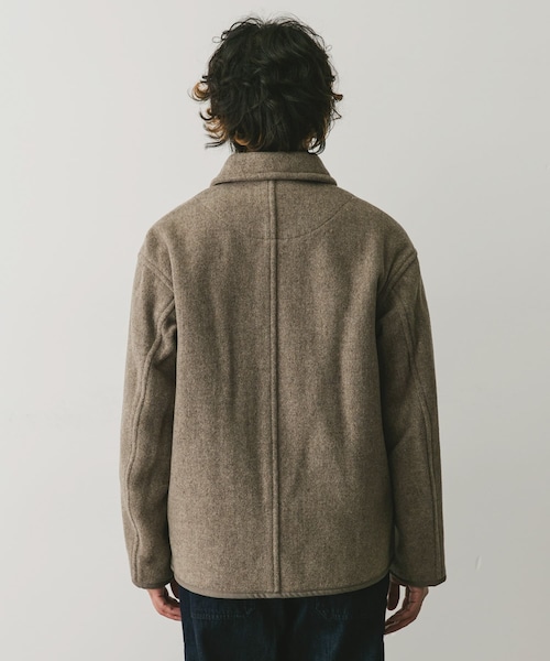 URBAN RESEARCH DOORS（アーバンリサーチドアーズ）の「DANTON　COVERALLS JACKET（カバーオール・メンズ・H.BEIGE/NAVY/M.GREY/BLACK・38/40/42）」の16枚目の写真