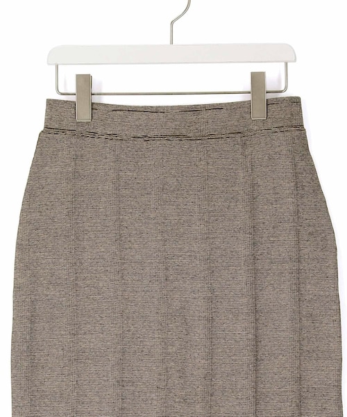 ADAM ET ROPE'(アダムエロペ)の「【Miller for ADAM ET ROPE'】Skirt(スカート・レディース・ブラック/ベージュ/パープル系・F)」の6枚目の写真