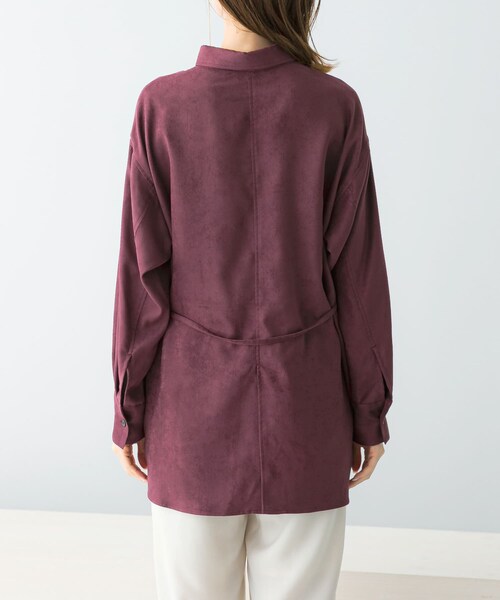 URBAN RESEARCH ROSSO（アーバンリサーチロッソ）の「ピーチタッチデザインシャツ（シャツ/ブラウス・レディース・WHITE/CH/LACQUER・FREE）」の21枚目の写真