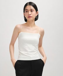 ADAM ET ROPE' | 【OUR WACOAL×ADAM ET ROPE'】カップインベアトップキャミソール(キャミソール)
