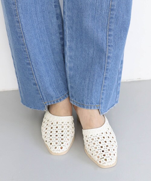 KBF（ケイビーエフ）の「メッシュミュール∴（サンダル・レディース・WHITE/ASH BROWN/BLACK・36/37/38）」の7枚目の写真