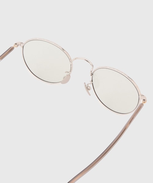 ADAM ET ROPE'（アダムエロペ）の「【NOCHINO OPTICAL/ノチノオプティカル】KYOKUSUI（メガネ・メンズ・ゴールド/シルバー・F）」の6枚目の写真