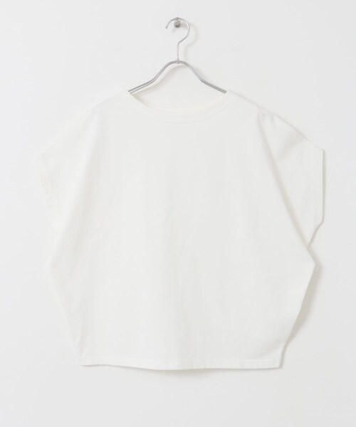 URBAN RESEARCH DOORS(アーバンリサーチドアーズ)の「『UR TECH ひやサラクール』ドライコットンボートネックプルオーバー(Tシャツ/カットソー・レディース・MUSTARD/OFF/PINK/BLUE/NAVY/GRN/TOP GRAY・M)」の22枚目の写真