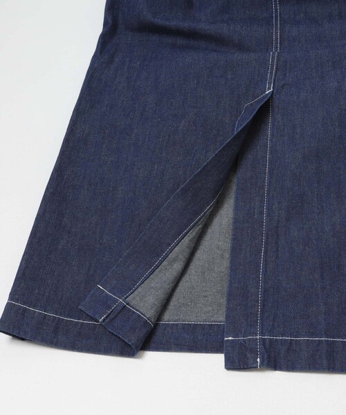 URBAN RESEARCH DOORS（アーバンリサーチドアーズ）の「FORK&SPOON　綿麻デニムスカート（デニムスカート・レディース・ONEWASH/USED・1/2）」の16枚目の写真