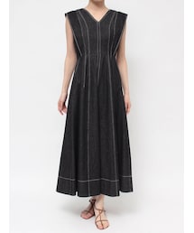 LAGUNAMOON | フレアデニムワンピース(ワンピース)