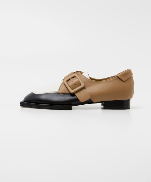 URBAN RESEARCH（アーバンリサーチ）の「Reike Nen　square strap loafer（その他シューズ・レディース・WHT/CAMEL・36/37/38）」の3枚目の写真