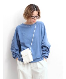 Ungrid | ビックシルエットショートロングスリーブTee(Tシャツ/カットソー)