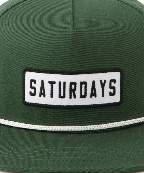 Saturdays NYC(サタデーズ ニューヨークシティ )の「avec x Saturdays NYC CAP(キャップ・レディース・ブラック/グリーン/ネイビー/ワイン・F)」の11枚目の写真
