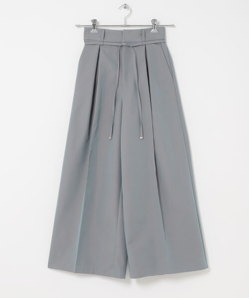 URBAN RESEARCH ROSSO（アーバンリサーチロッソ）の「コットンツイルベルテッドワイドパンツ（その他パンツ・レディース・BEIGE/BLUE・36/38）」の21枚目の写真