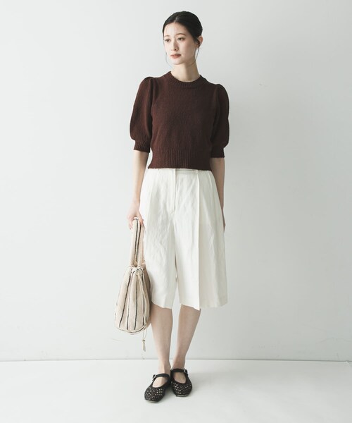 URBAN RESEARCH(アーバンリサーチ)の「BONGUSTA NARAM HANDBAG(ハンドバッグ・レディース・P NEON YEL/CAMEL U/CREAM INK・-)」の10枚目の写真