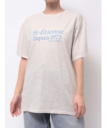Ungrid | ミニスラブビッグシルエットロゴTee(Tシャツ/カットソー)